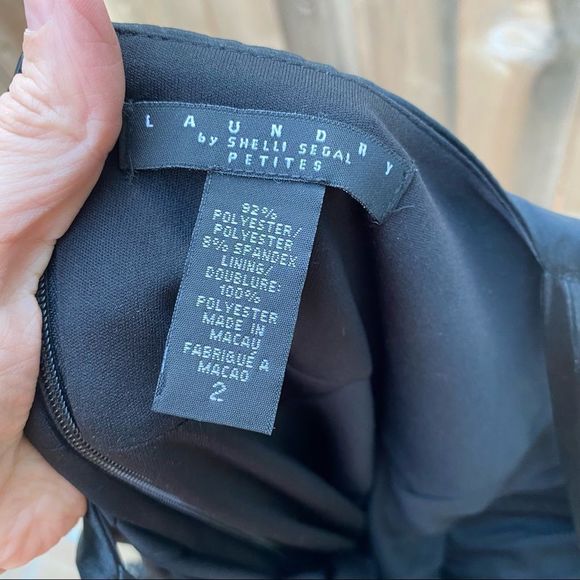 Laundry by Shelli Segal black maxi dress size 2 petite - Picture 5 of 10